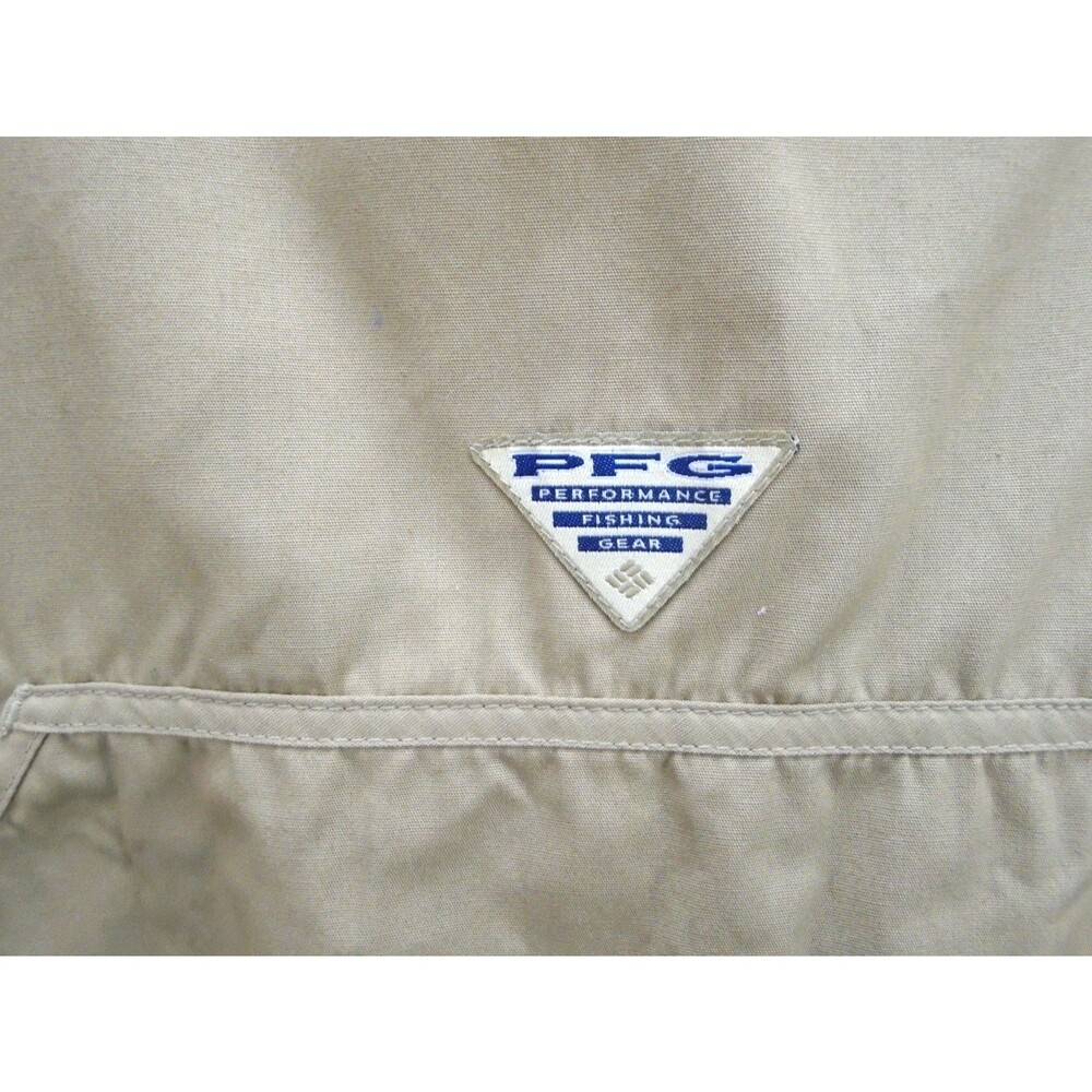 Columbia PFG Photography Hiking Vest Mens Size XXL Cargo Pockets Back Pocket - Picture 7 of 9